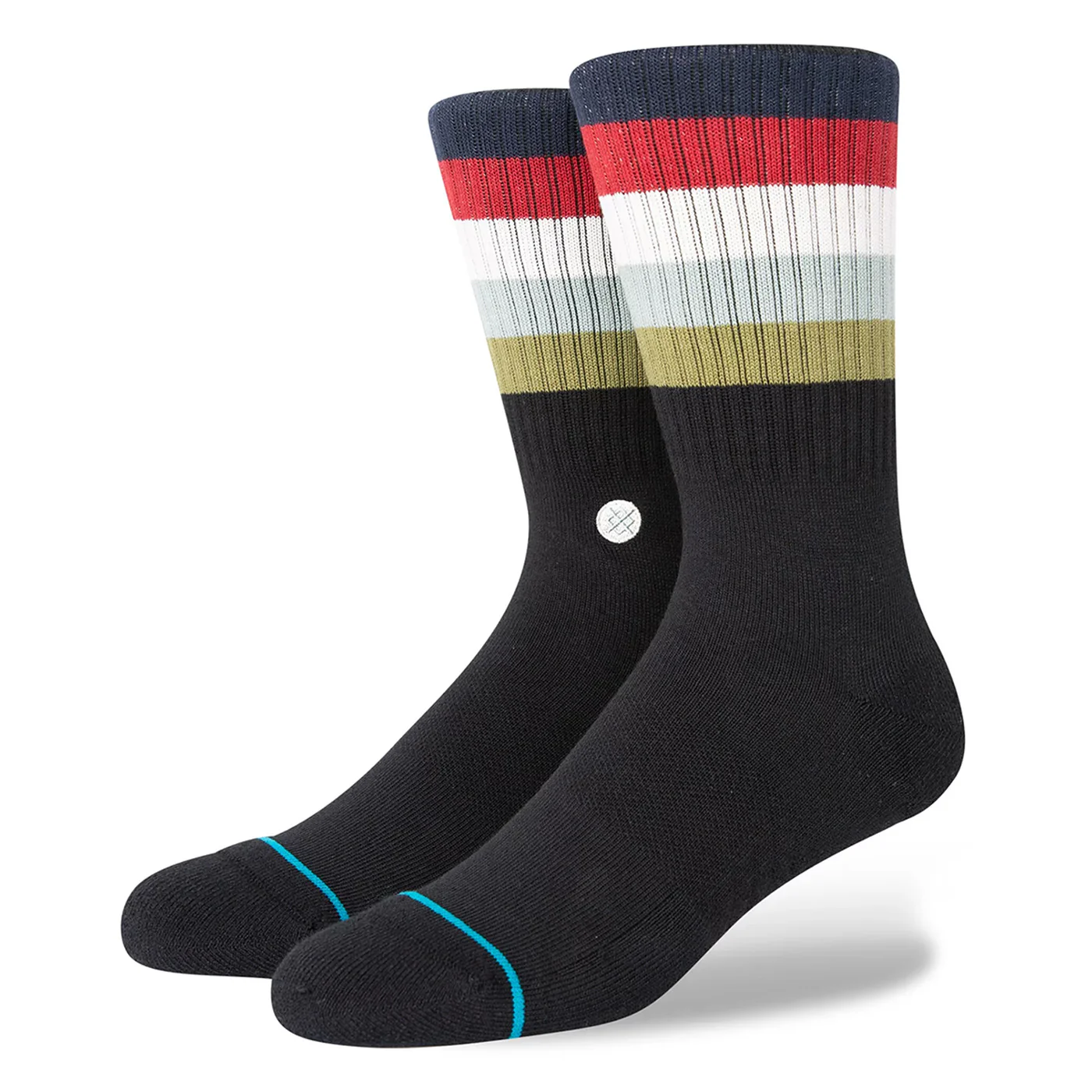 STANCE SOCKS MALIBOO BLACK FADE LARGE