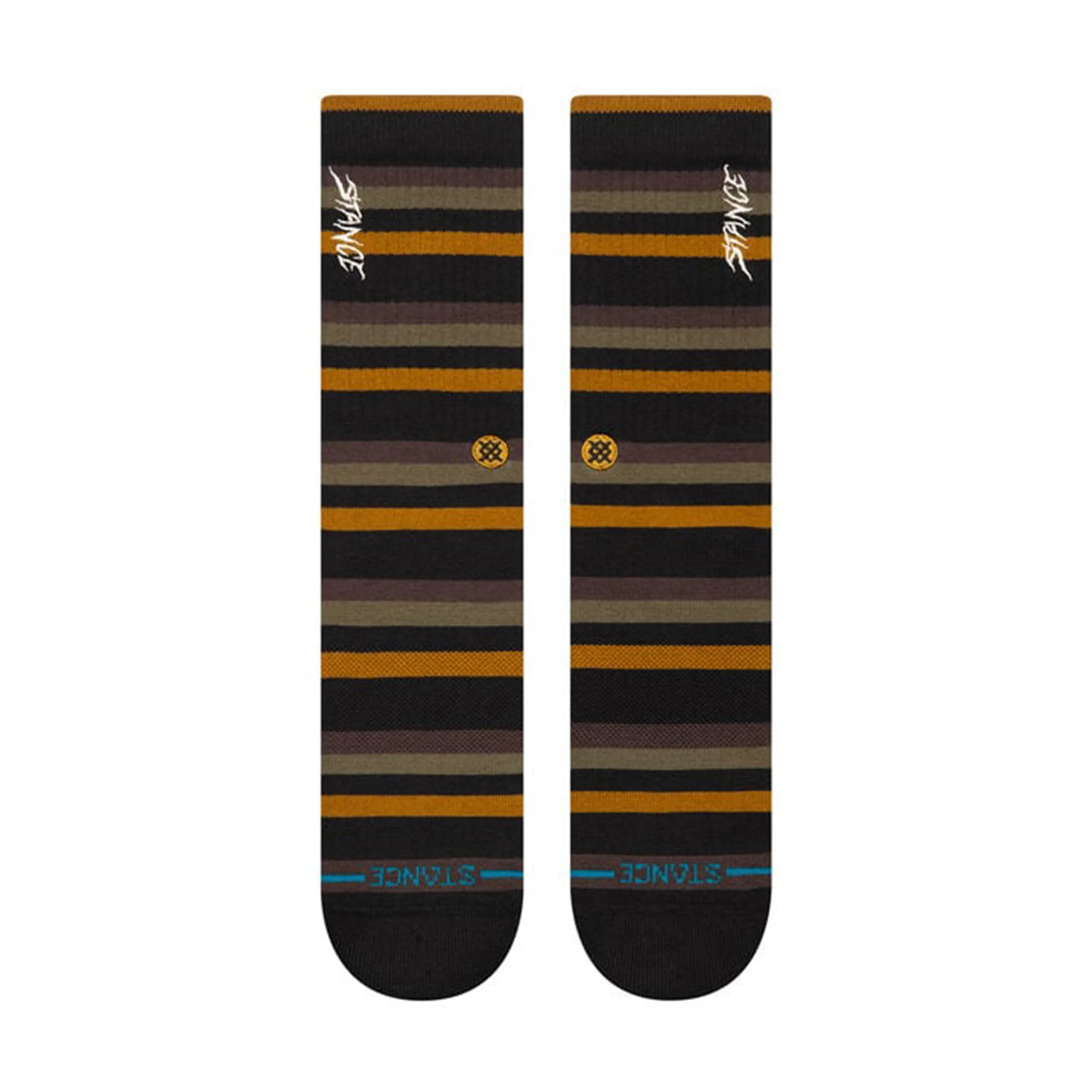 STANCE SOCKS SLIPPING CREW BLACK LARGE - Image 2