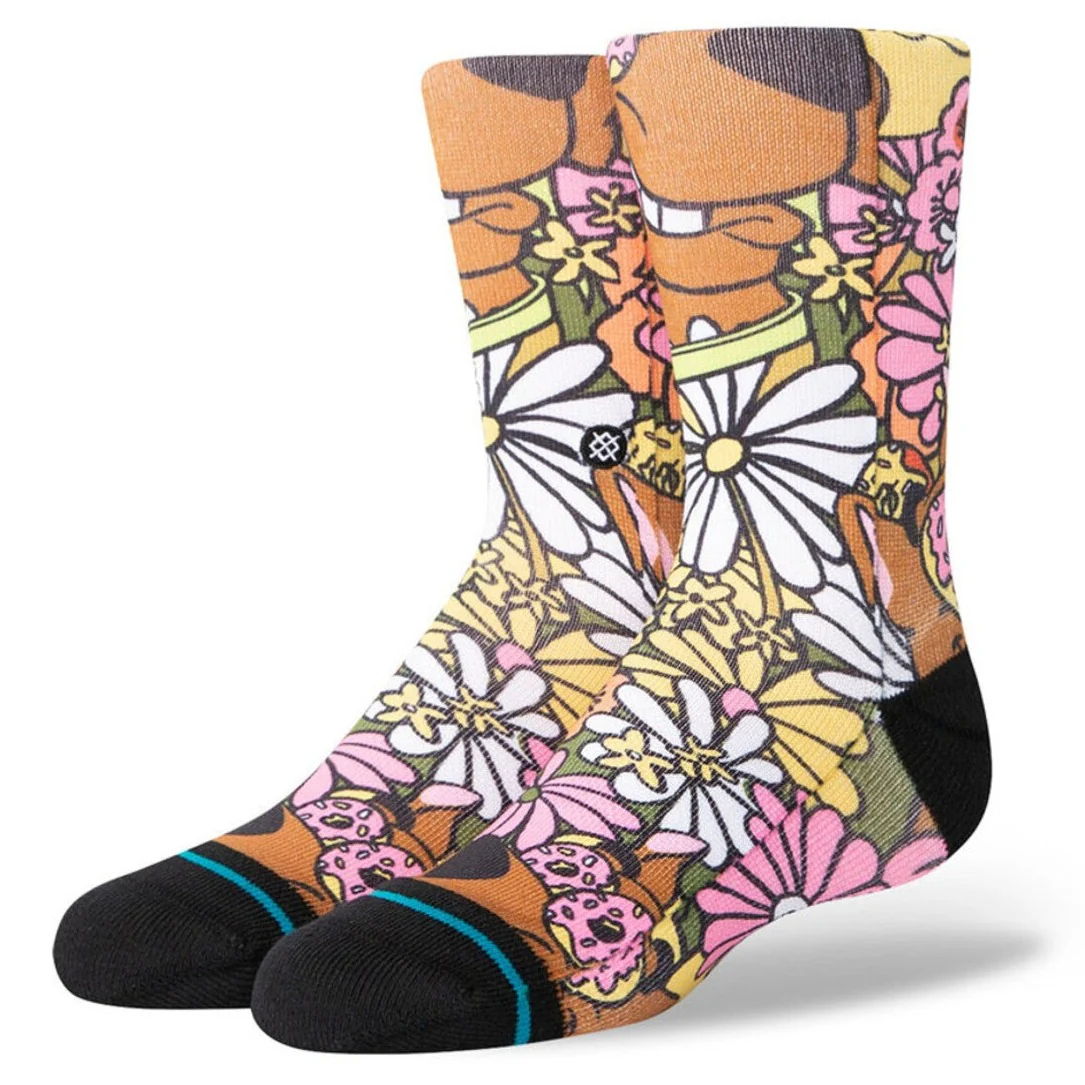 STANCE SOCKS SNACKIN SCOOBS MULTI LARGE