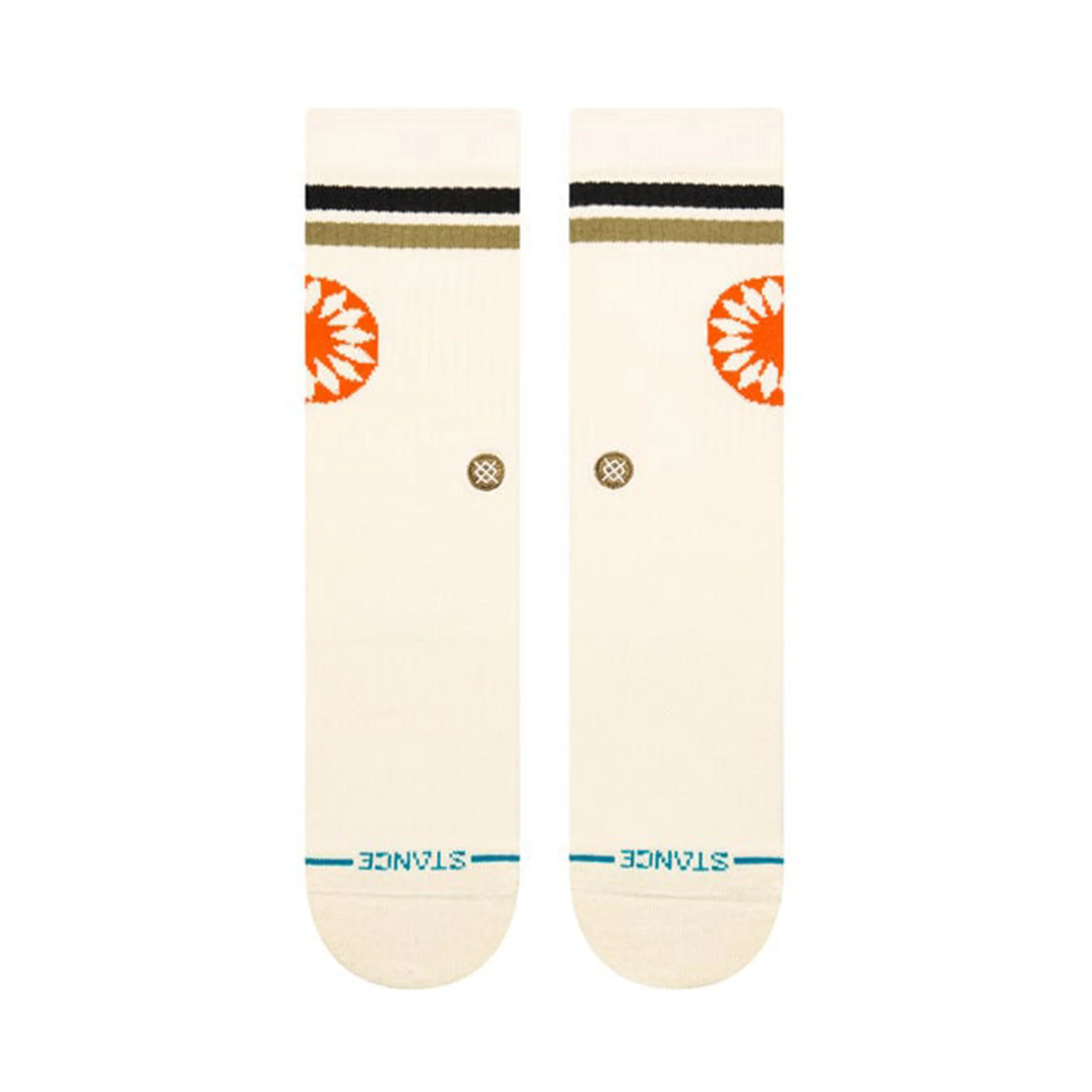 STANCE SOCKS SUN DIAL CREAM LARGE - Image 2