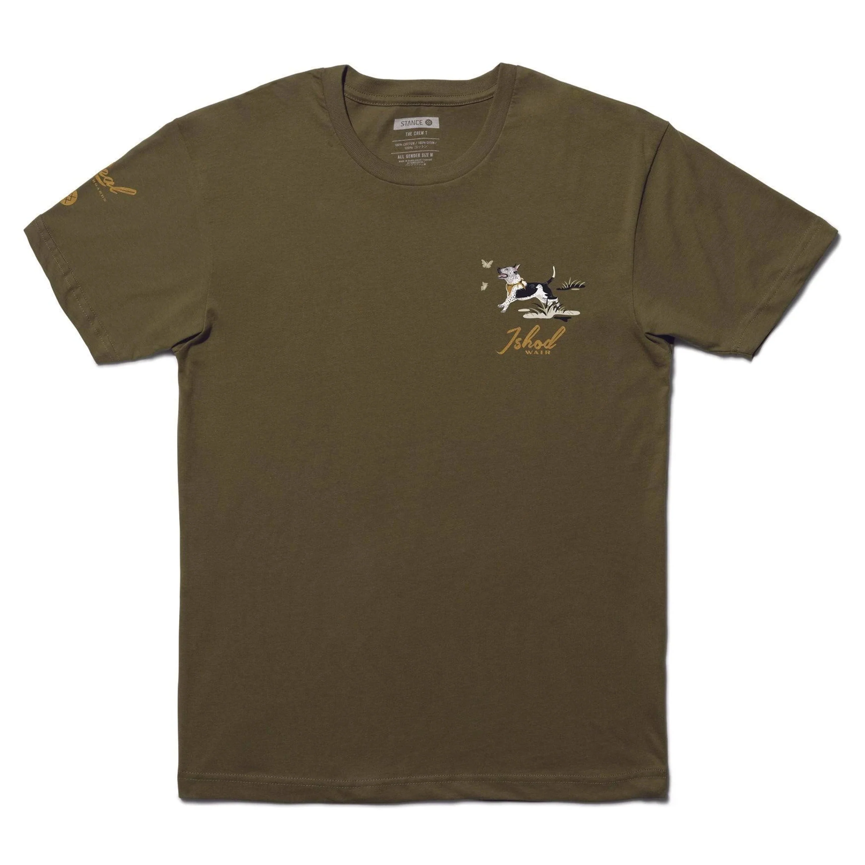 STANCE X ISHOD WAIR TEE MILITARY GREEN