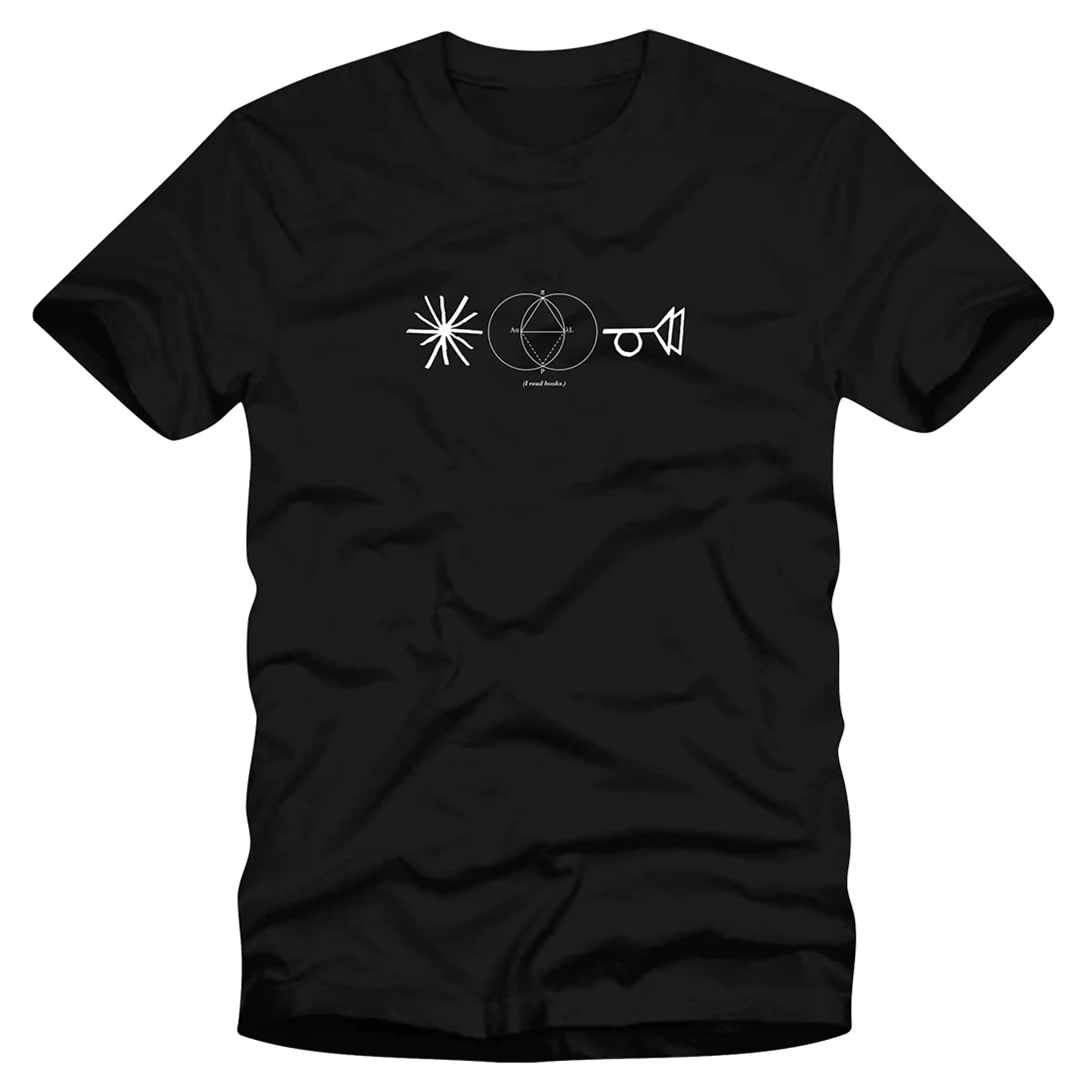 STRANGE LOVE I READ BOOKS TEE BLACK
