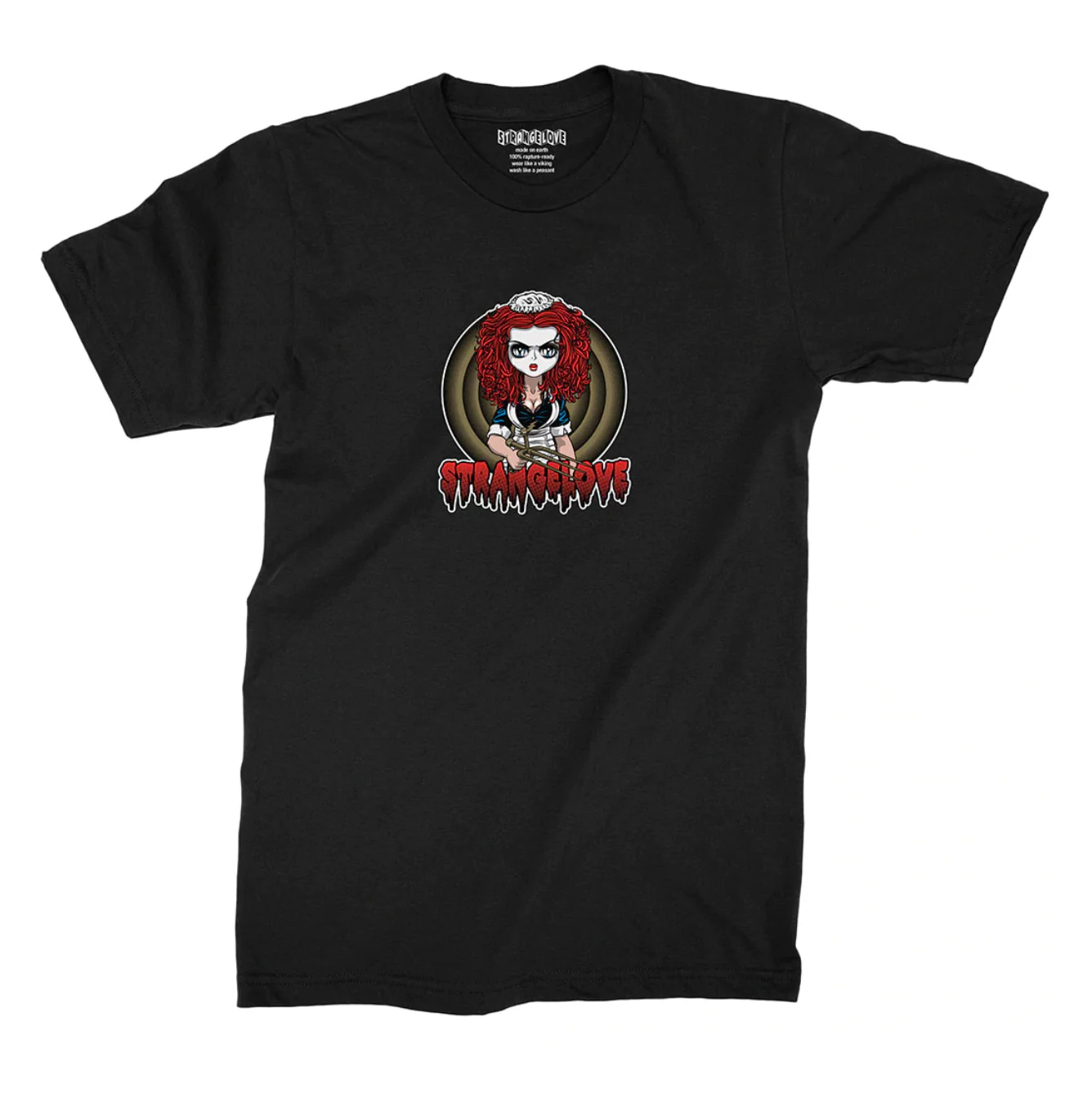 STRANGE THE MAID T-SHIRT BLACK