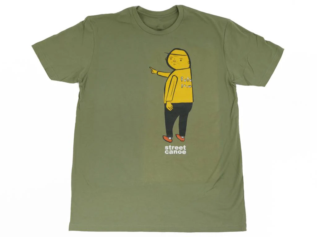 STREET CANOE FUTURE PRIMITIVE T-SHIRT OLIVE