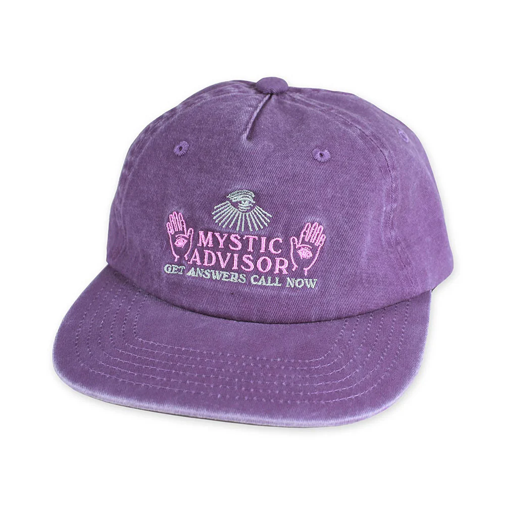 THEORIES MYSTIC ADVISOR SNAPBACK WASHED PURPLE