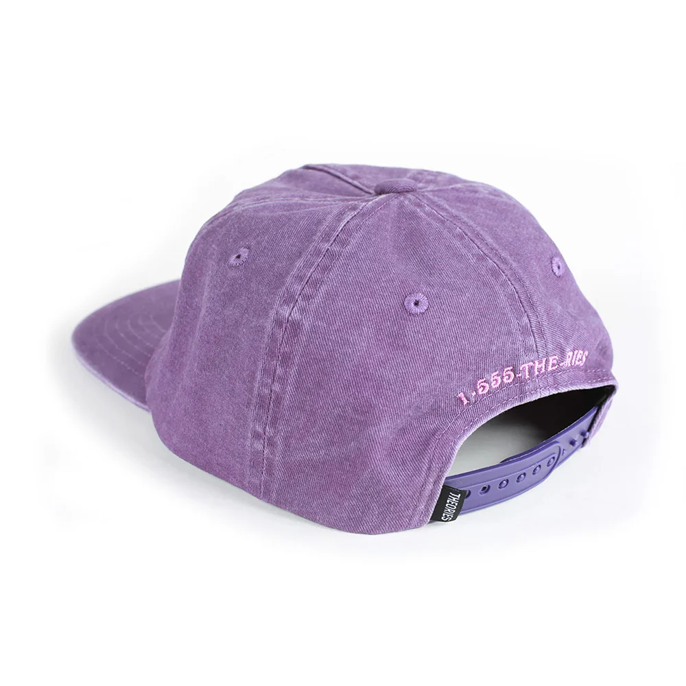 THEORIES MYSTIC ADVISOR SNAPBACK WASHED PURPLE - Image 2