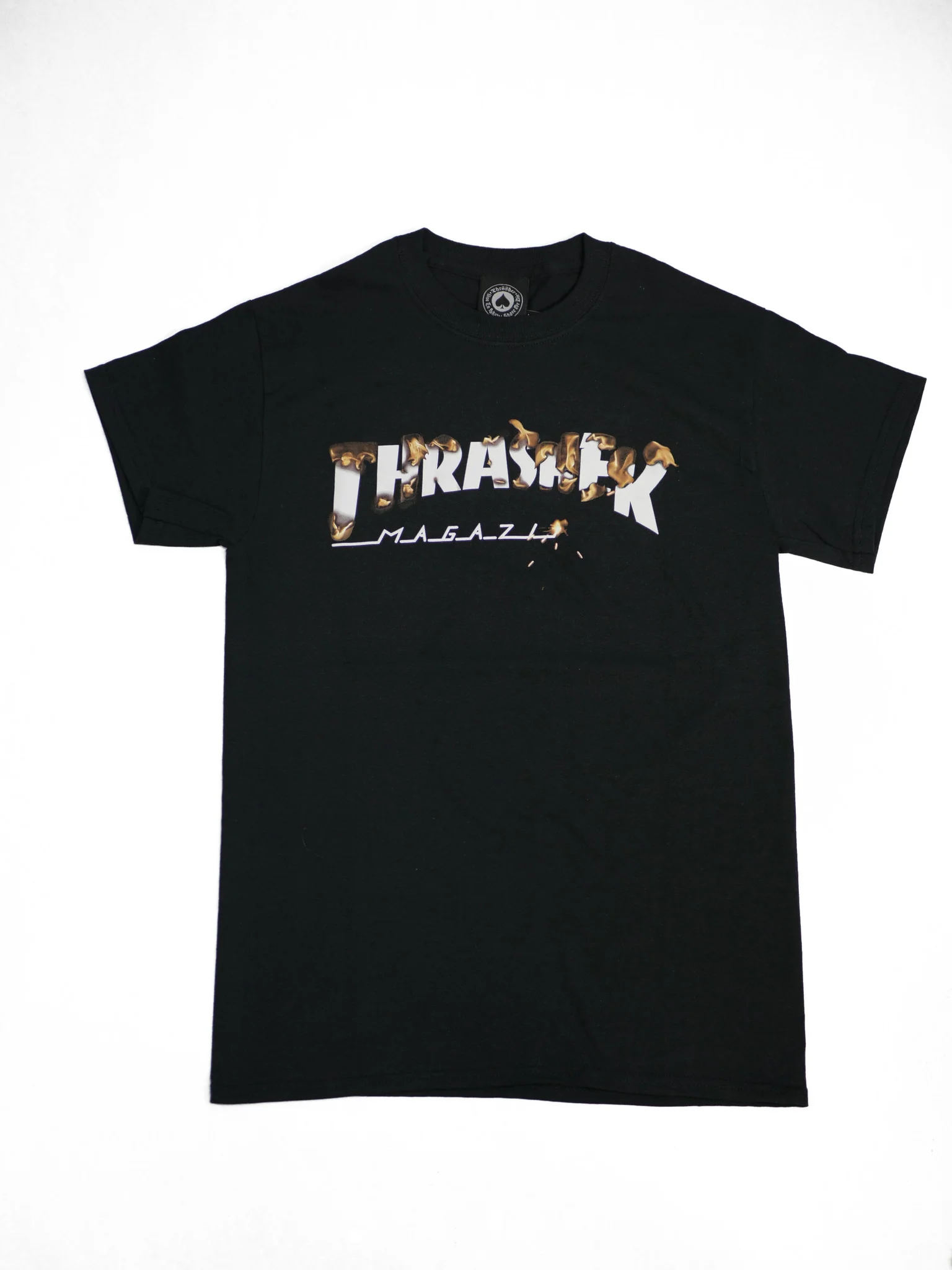 THRASHER INTRO BURNER T-SHIRT BLACK