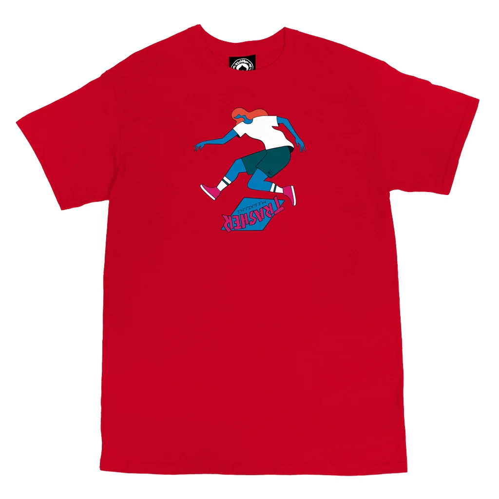 THRASHER PARRA TRE FLIP TEE RED