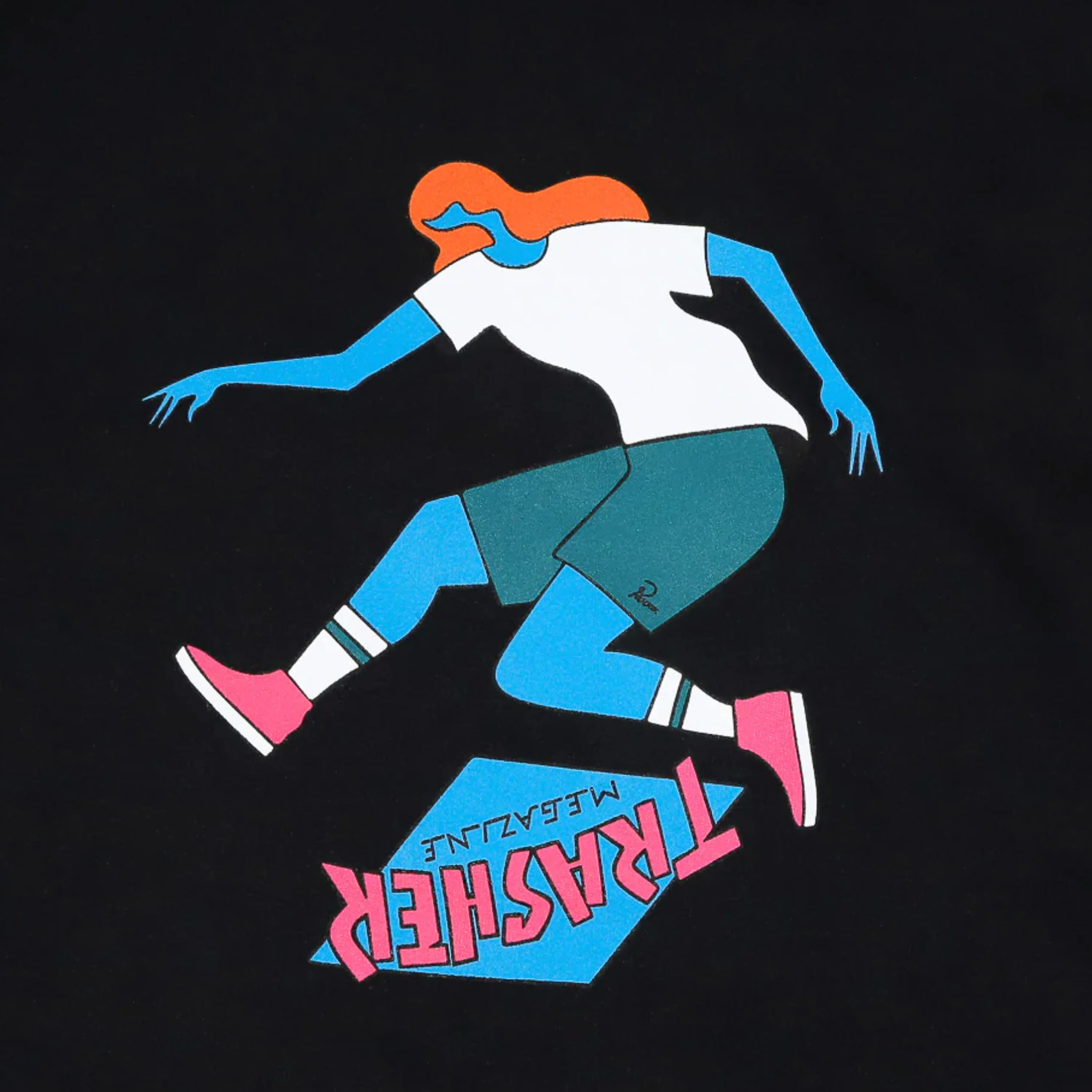 THRASHER PARRA TRE HOODIE BLACK - Image 2