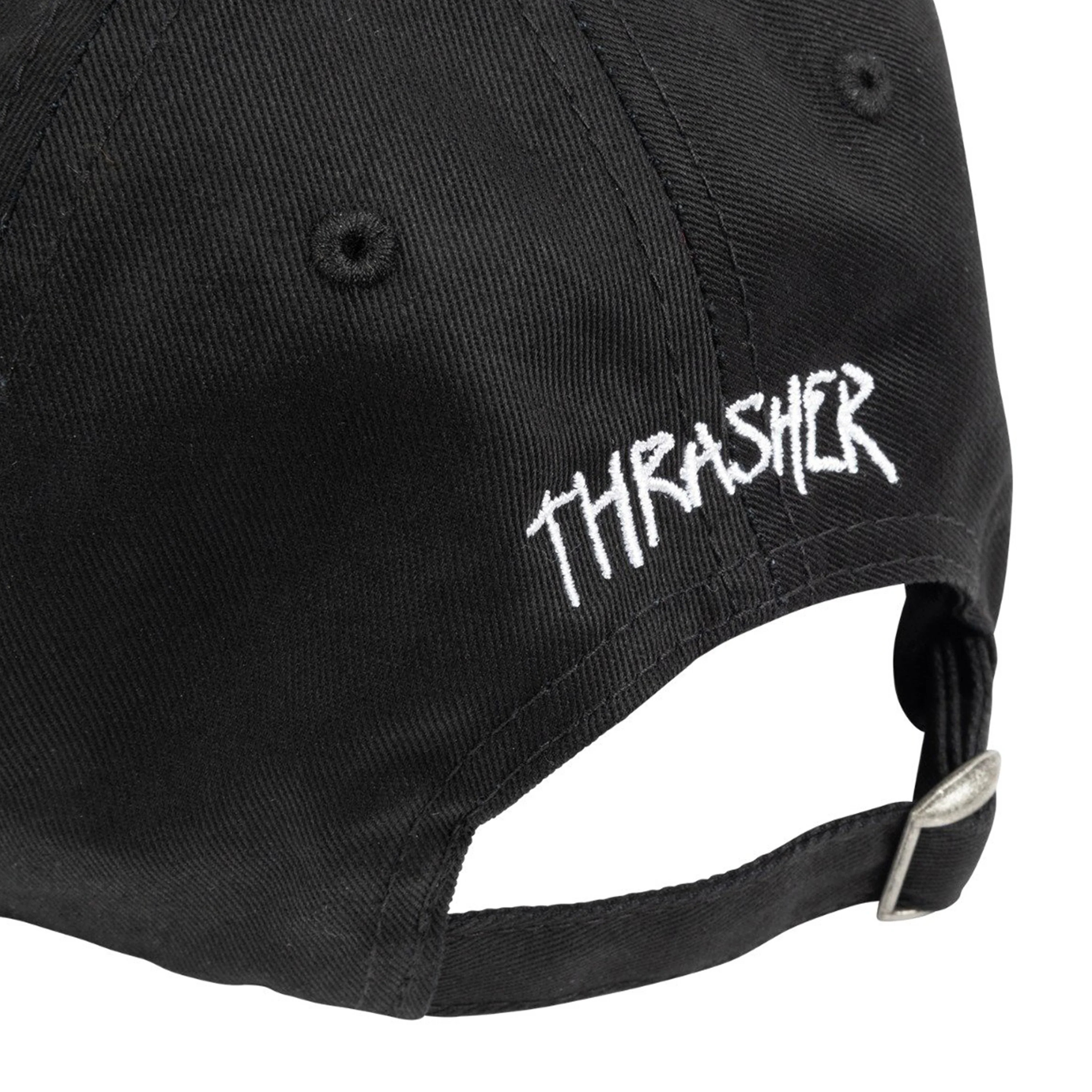 THRASHER SKETCH OLD TIMER HAT BLACK - Image 2