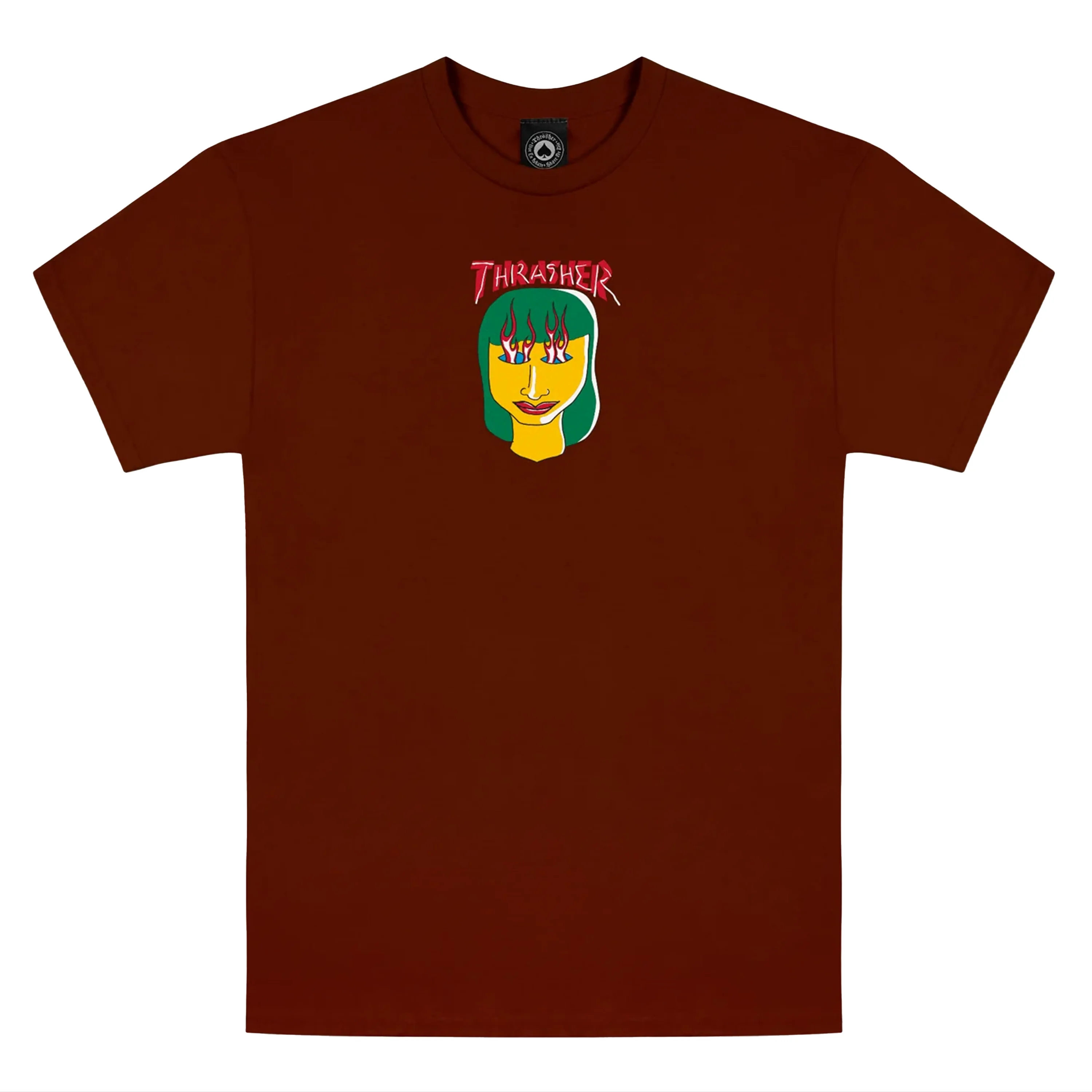 THRASHER TALK SHIT BY GONZ TEE MAROON