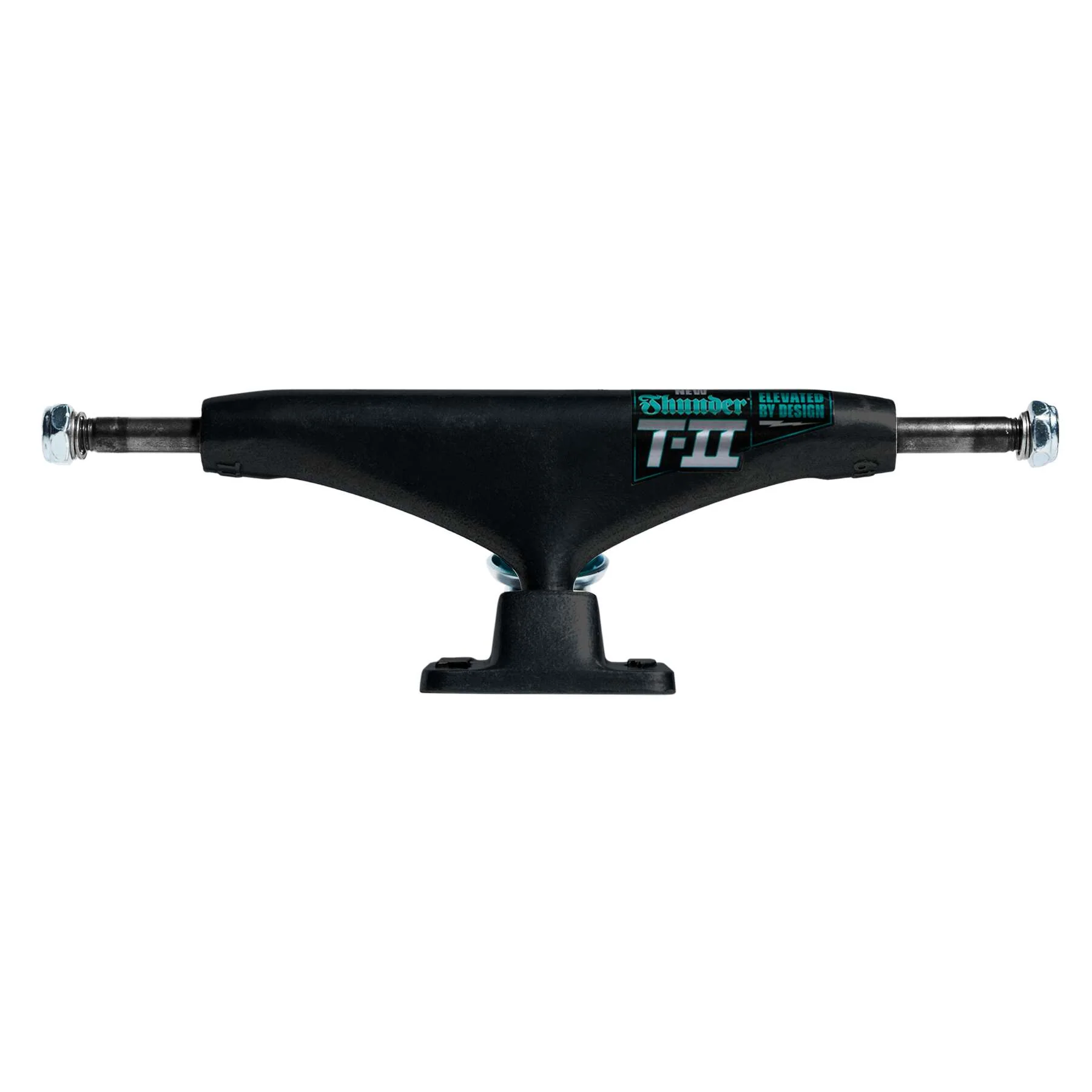 THUNDER TRUCKS T-II POLISHED 148 MATTE BLACK (SET OF TWO)