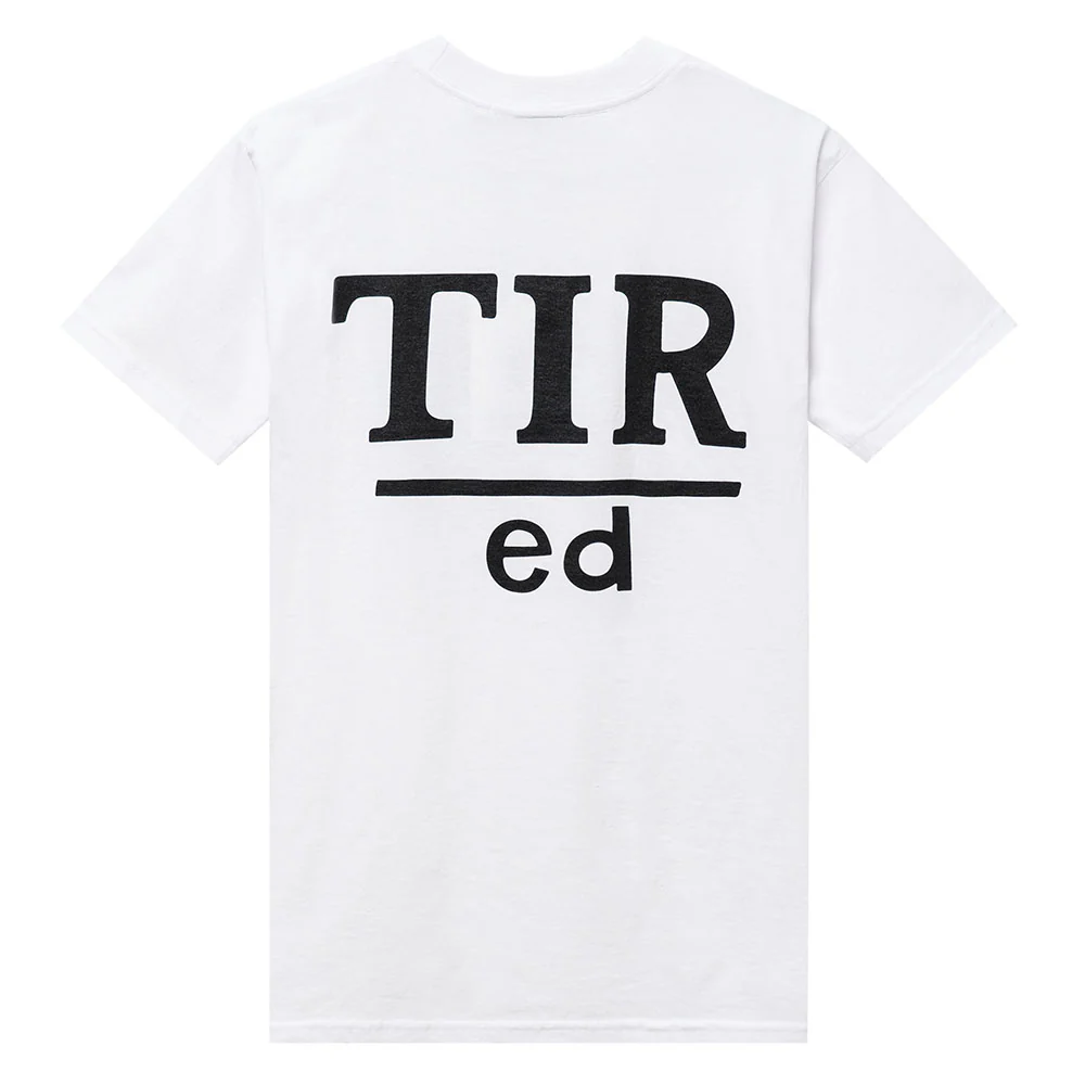 TIRED TERRIBLE BULL TEE WHITE - Image 2