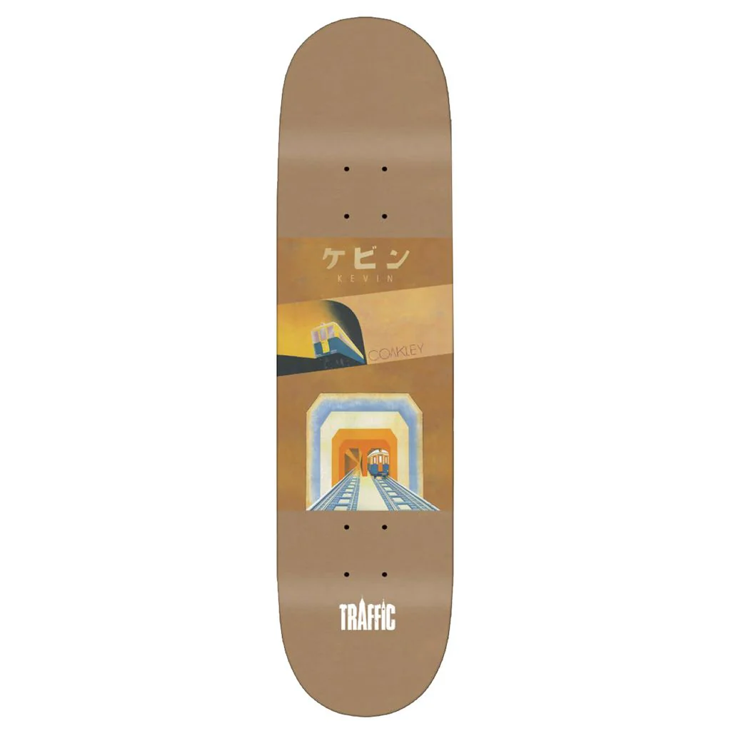 Traffic Skateboards Vintage Coakley Deck 8.375