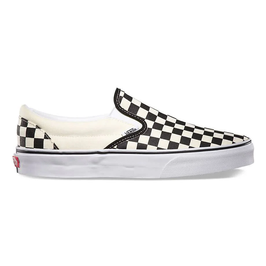 VANS CLASSIC SLIP-ON BLACK / WHITE CHECKERBOARD
