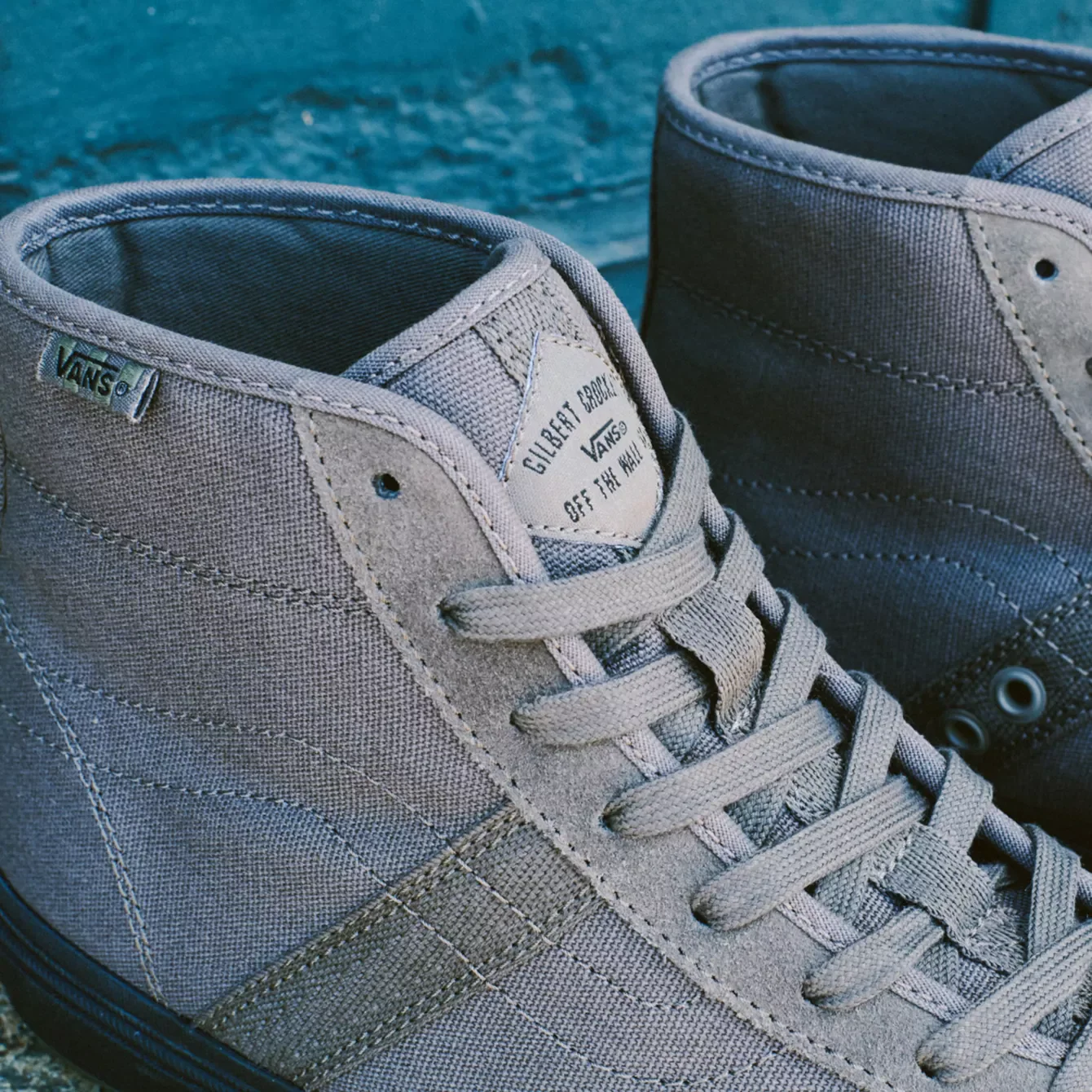 VANS CROCKETT HIGH BUNGEE CORD / BLACK - Image 2