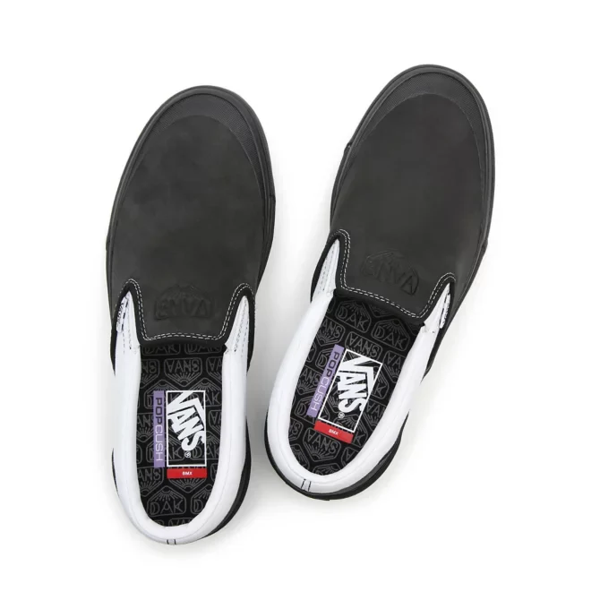 VANS DAK BMX SLIP ON PRO BLACK / WHITE - Image 3
