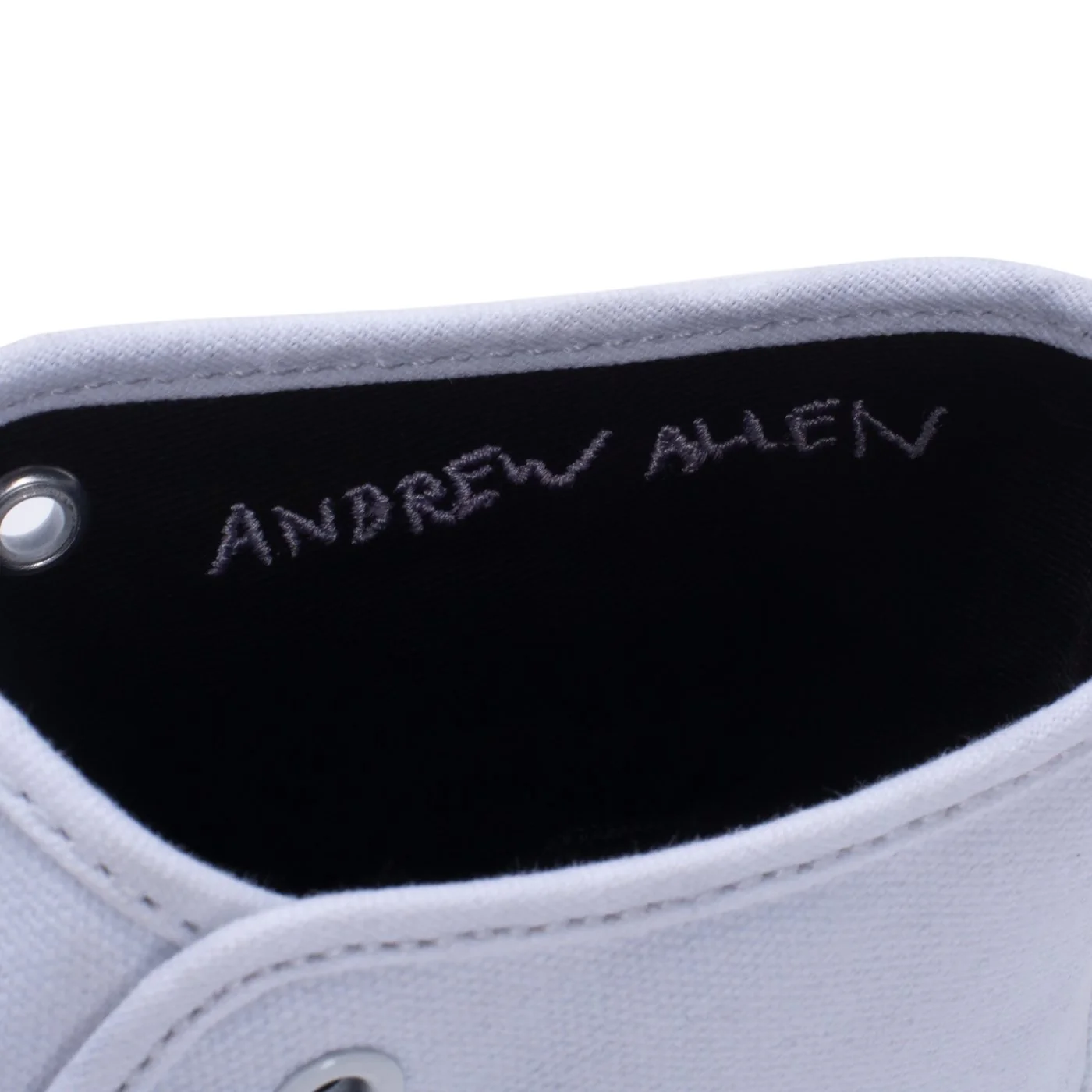 VANS SKATE ALLEN X HOCKEY AUTHENTIC HIGH WHITE - Image 9