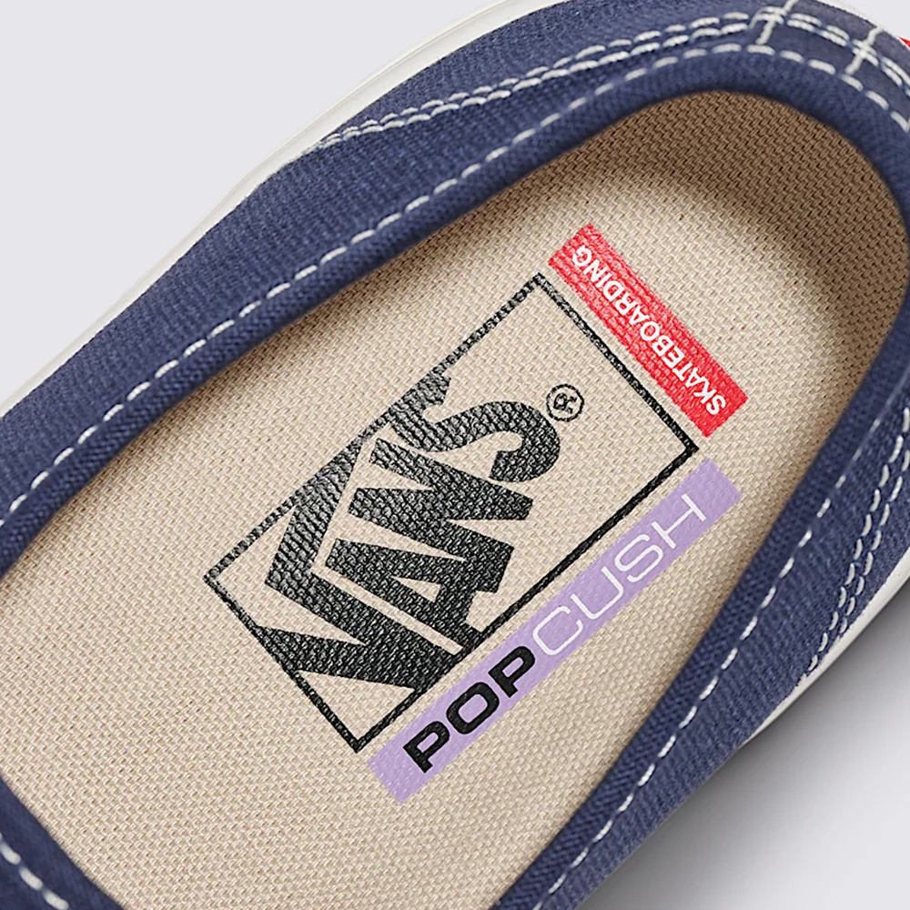 VANS SKATE AUTHENTIC NAVY / TURTLEDOVE WHITE - Image 4