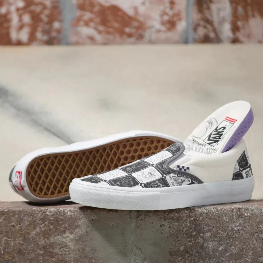 VANS SKATE ERA DANIEL JOHNSTON RAVEN SLIP-ON - Image 2