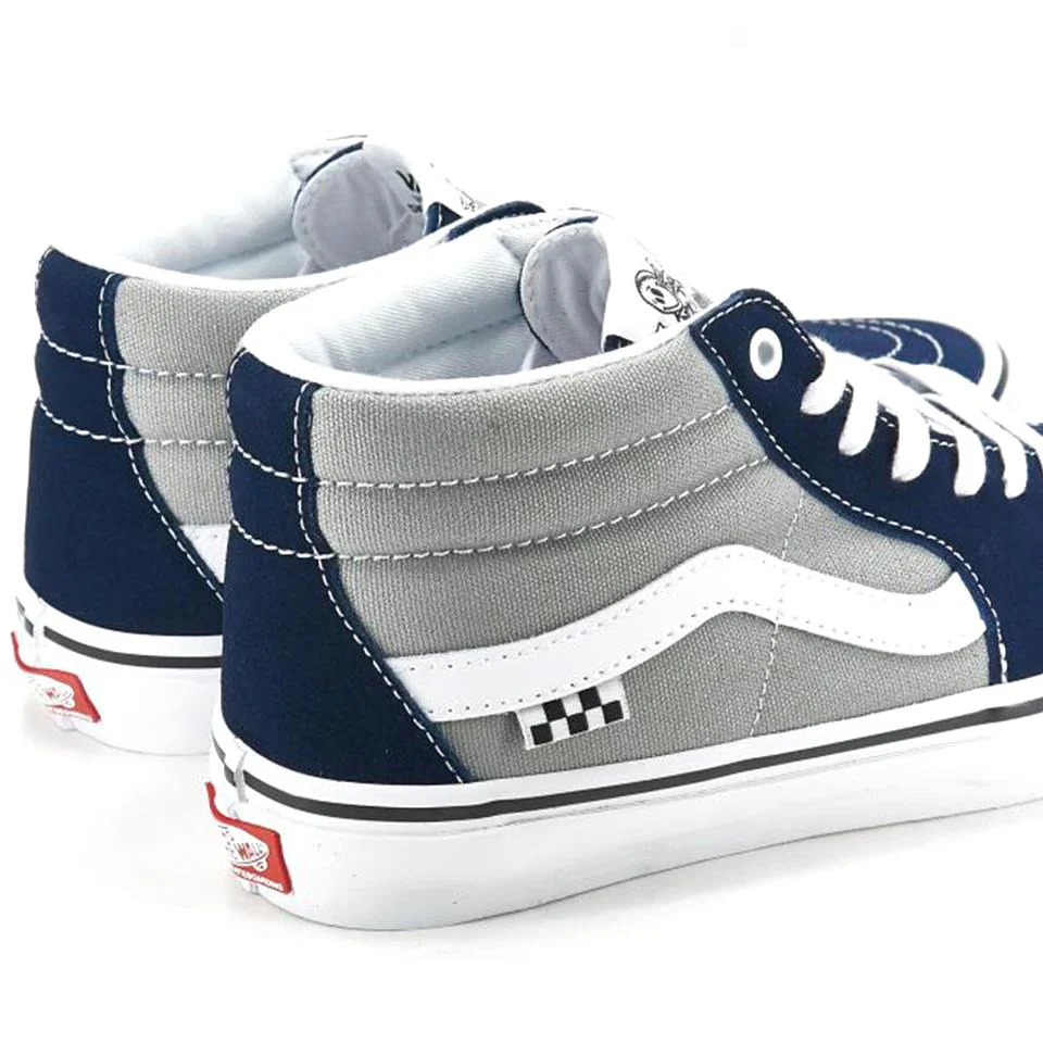 VANS SKATE GROSSO MID DRESS BLUE - Image 3