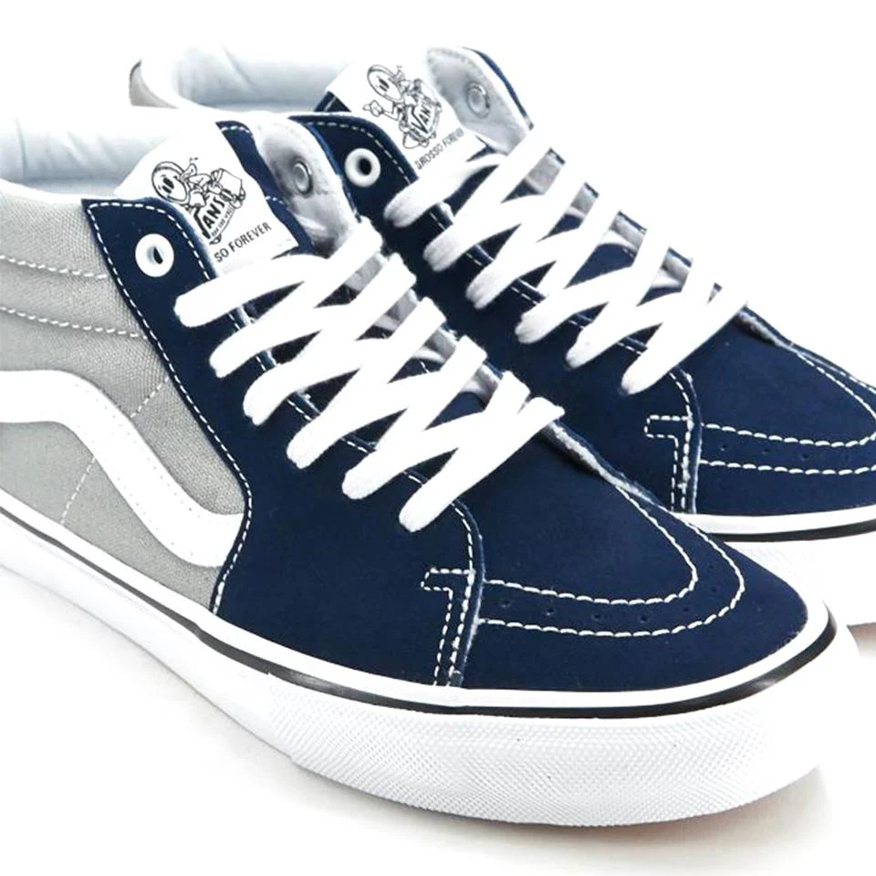 VANS SKATE GROSSO MID DRESS BLUE - Image 4