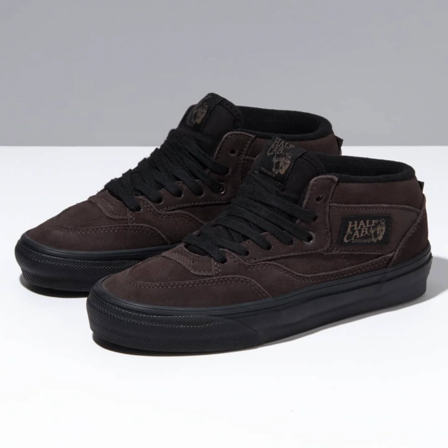 VANS SKATE HALF CAB VCU DARK BROWN / BLACK - Image 2