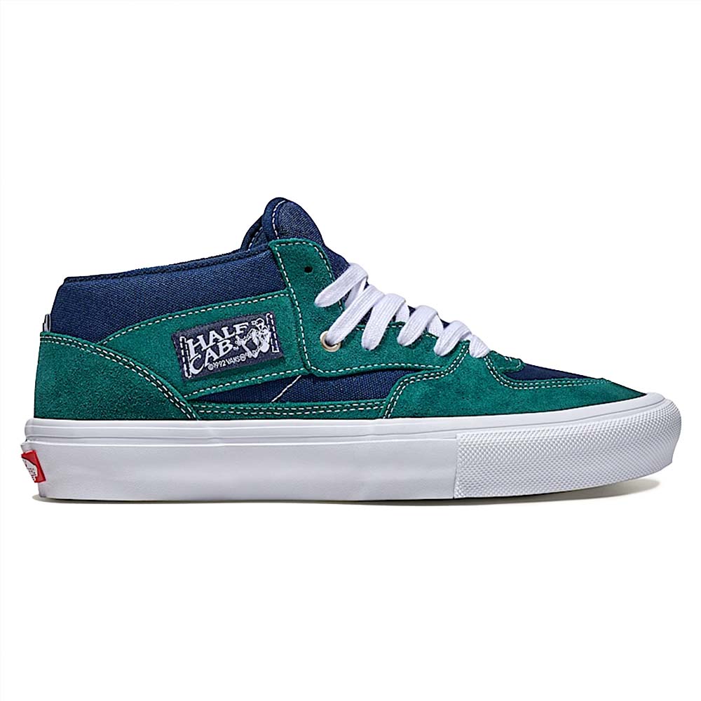 VANS SKATE HALF CAB TARTAN BLUE / GREEN