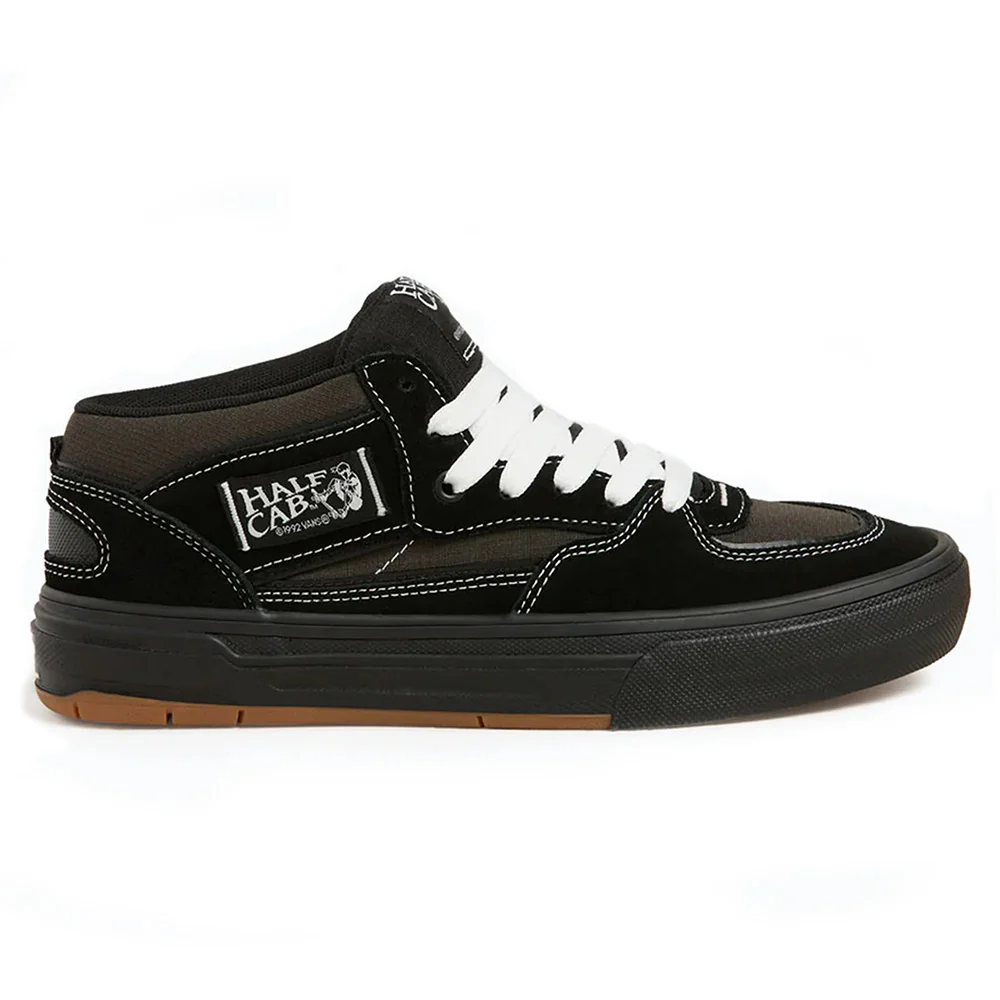 VANS SKATE HALF CAB WAFFLE CUP BLACK / ASPHALT