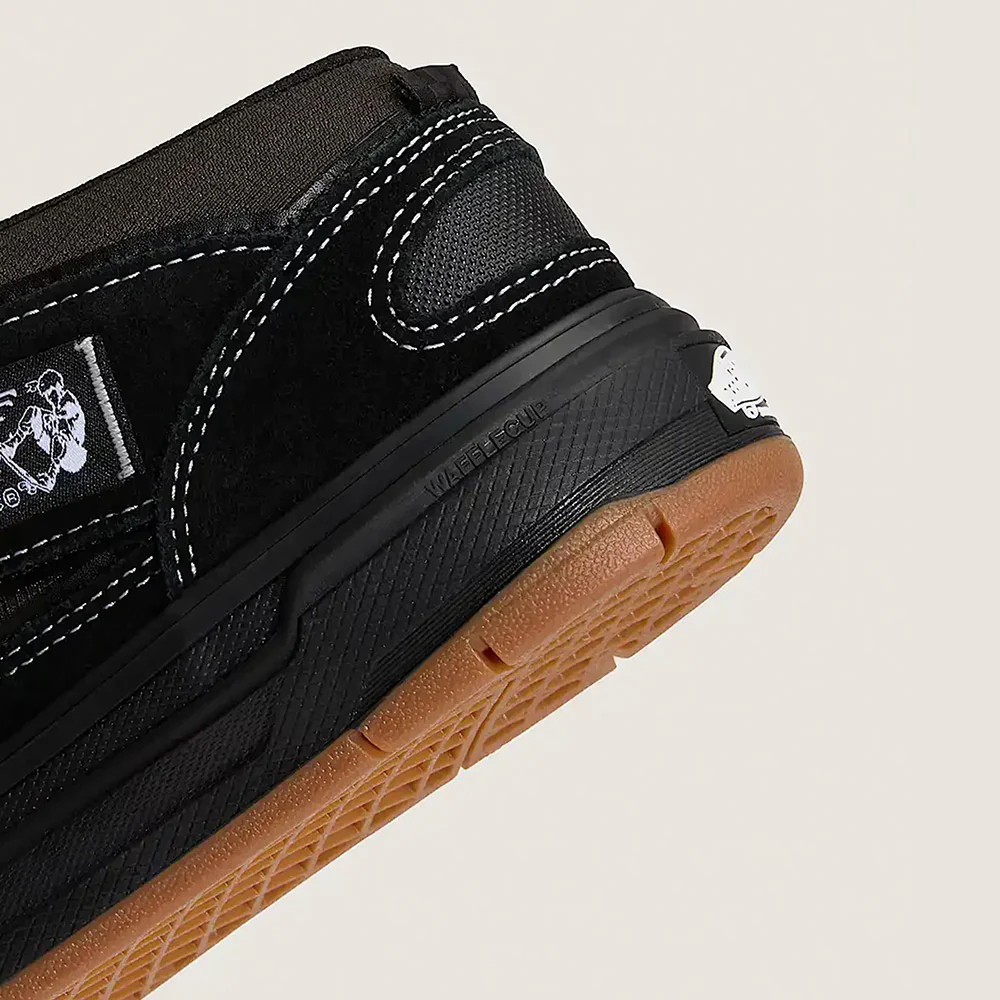 VANS SKATE HALF CAB WAFFLE CUP BLACK / ASPHALT - Image 2