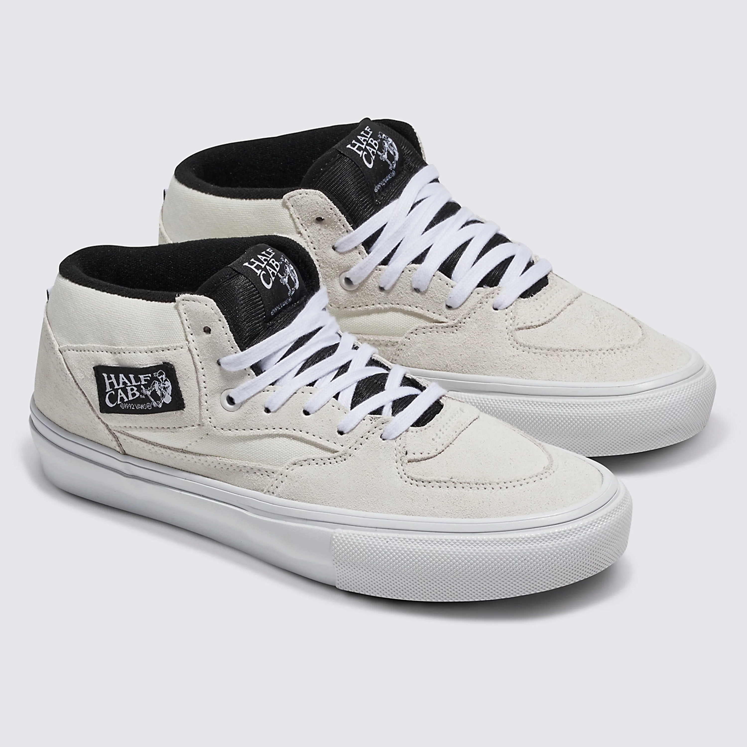 VANS SKATE HALF CAB WHITE / BLACK - Image 2