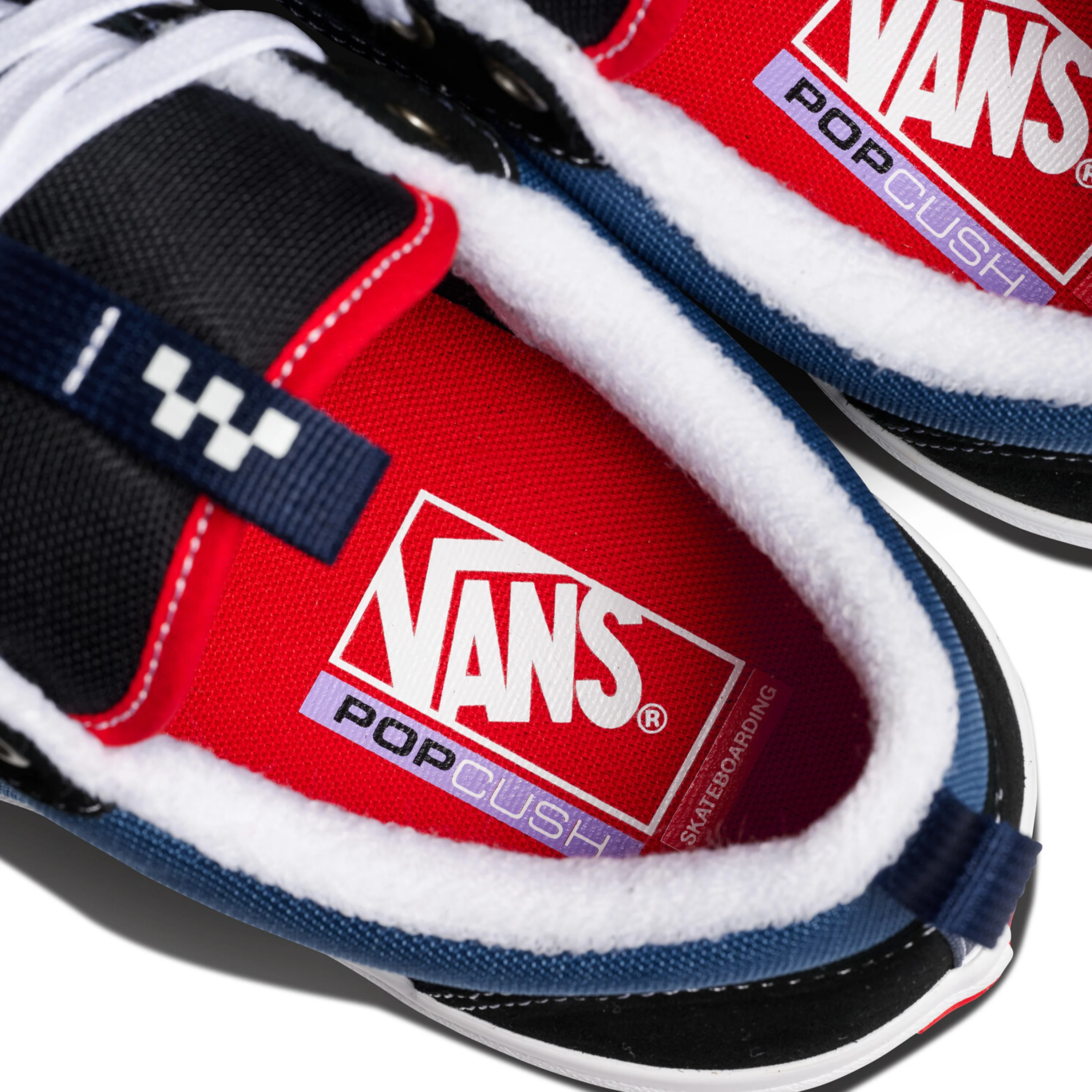 VANS SKATE OLD SKOOL 36+ NAVY / RED - Image 5