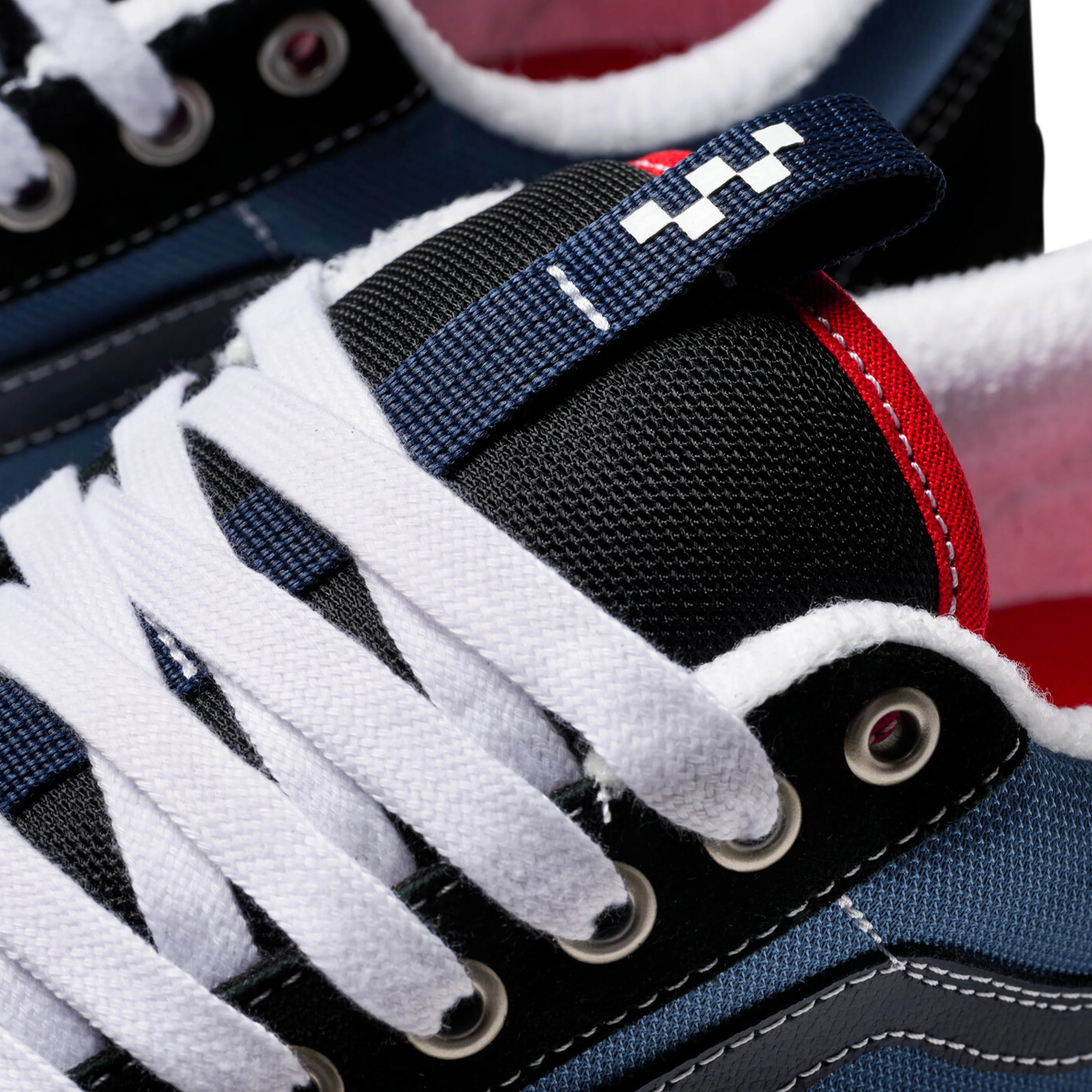 VANS SKATE OLD SKOOL 36+ NAVY / RED - Image 6