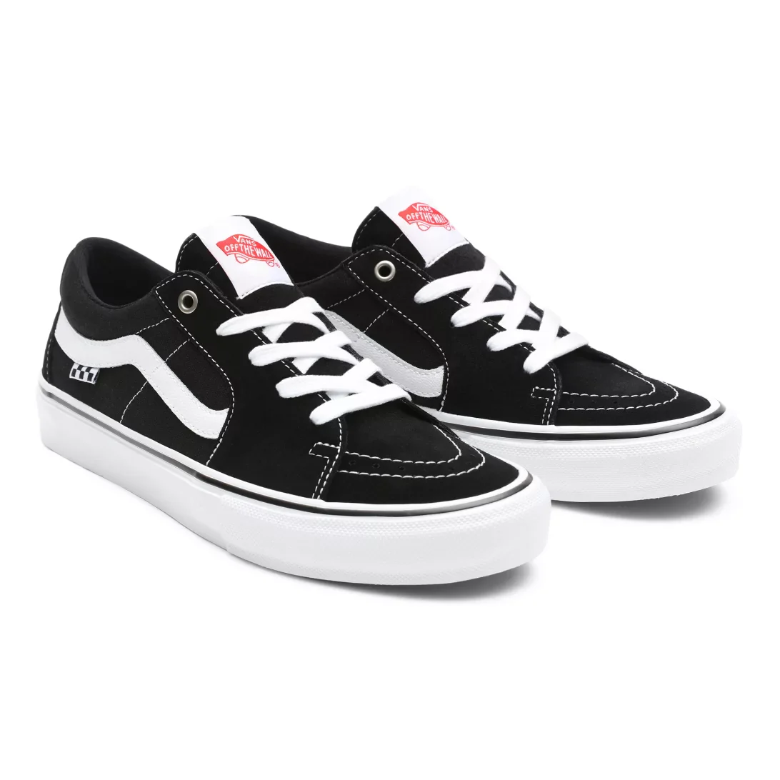 VANS SKATE SK8-LOW BLACK / WHITE - Image 3