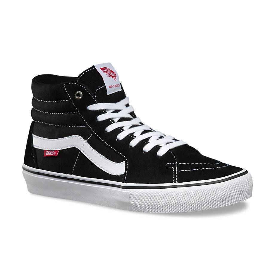 VANS SK8-HI PRO BLACK / WHITE - Image 2