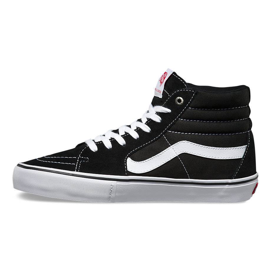 VANS SK8-HI PRO BLACK / WHITE - Image 3