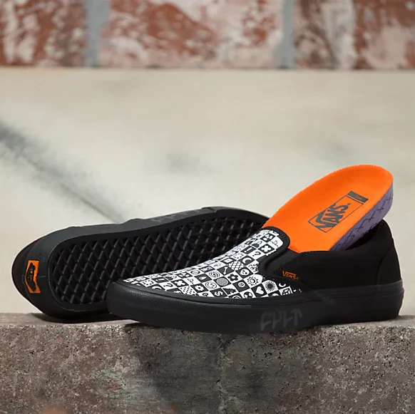 VANS X CULT SLIP ON PRO BLACK CHECKER - Image 2