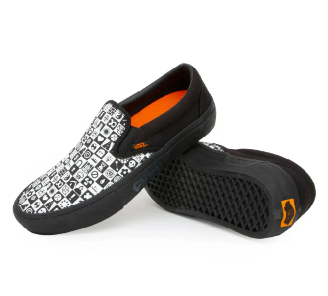 VANS X CULT SLIP ON PRO BLACK CHECKER - Image 3