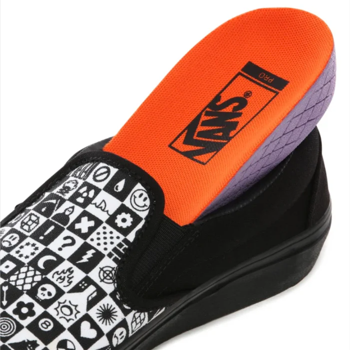 VANS X CULT SLIP ON PRO BLACK CHECKER - Image 4