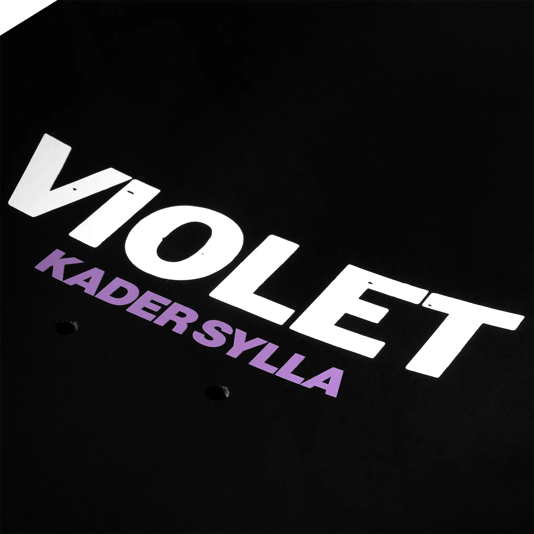 VIOLET KADER "PUT YOUR MONEY WHERE YOUR MOUTH IS" METALLIC PURPLE - Image 4