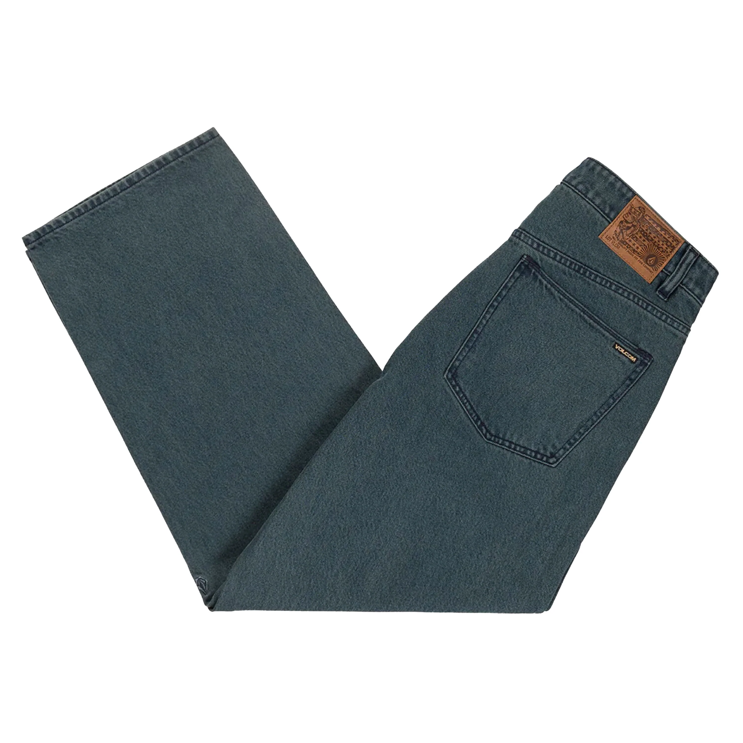 VOLCOM BILLOW DENIM LOOSE FIT MARINA BLUE - Image 2