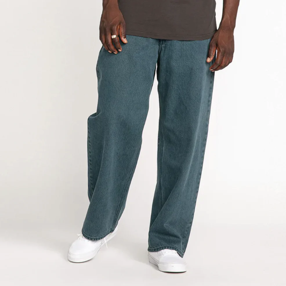 VOLCOM BILLOW DENIM LOOSE FIT MARINA BLUE - Image 3