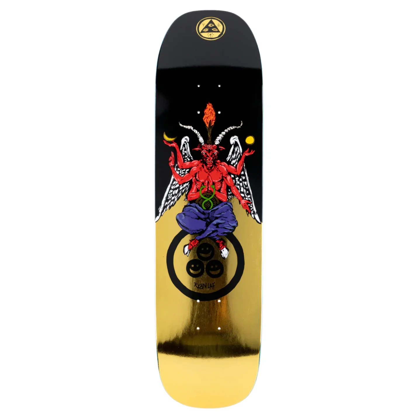 WELCOME LAY BAPHOLIT ON STONECIPHER BLACK / GOLD FOIL