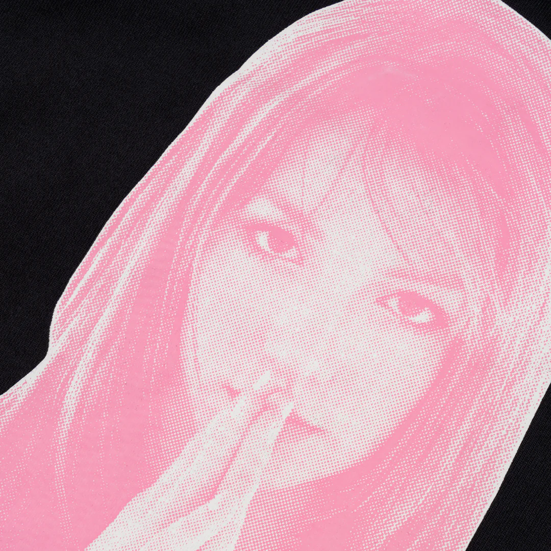 WELCOME X BRITNEY BELIEVE PIGMENT-DYED HOODIE BLACK - Image 4