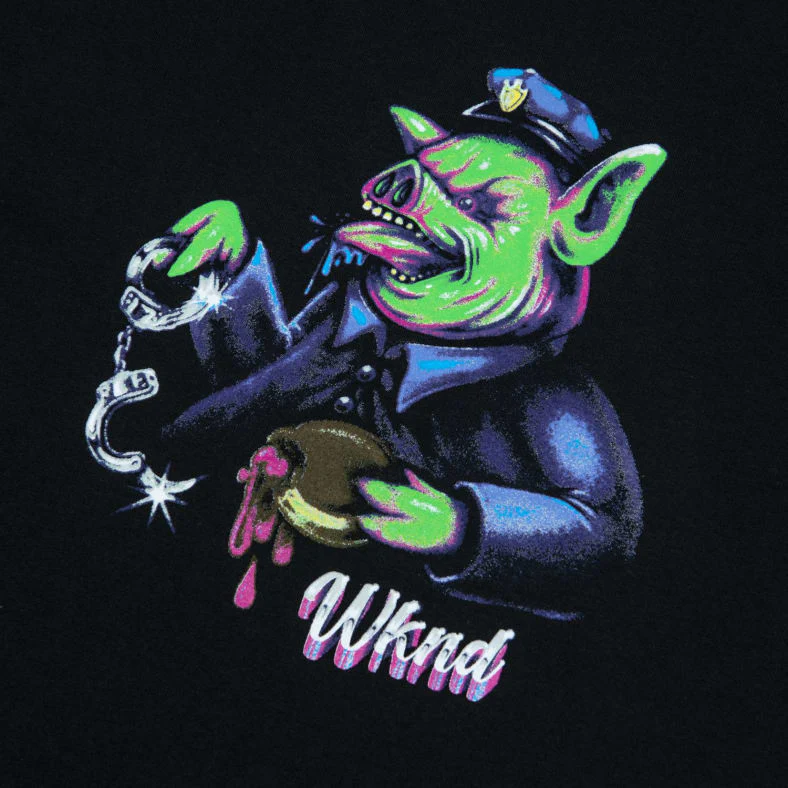 WKND OVERSEER T-SHIRT BLACK - Image 2