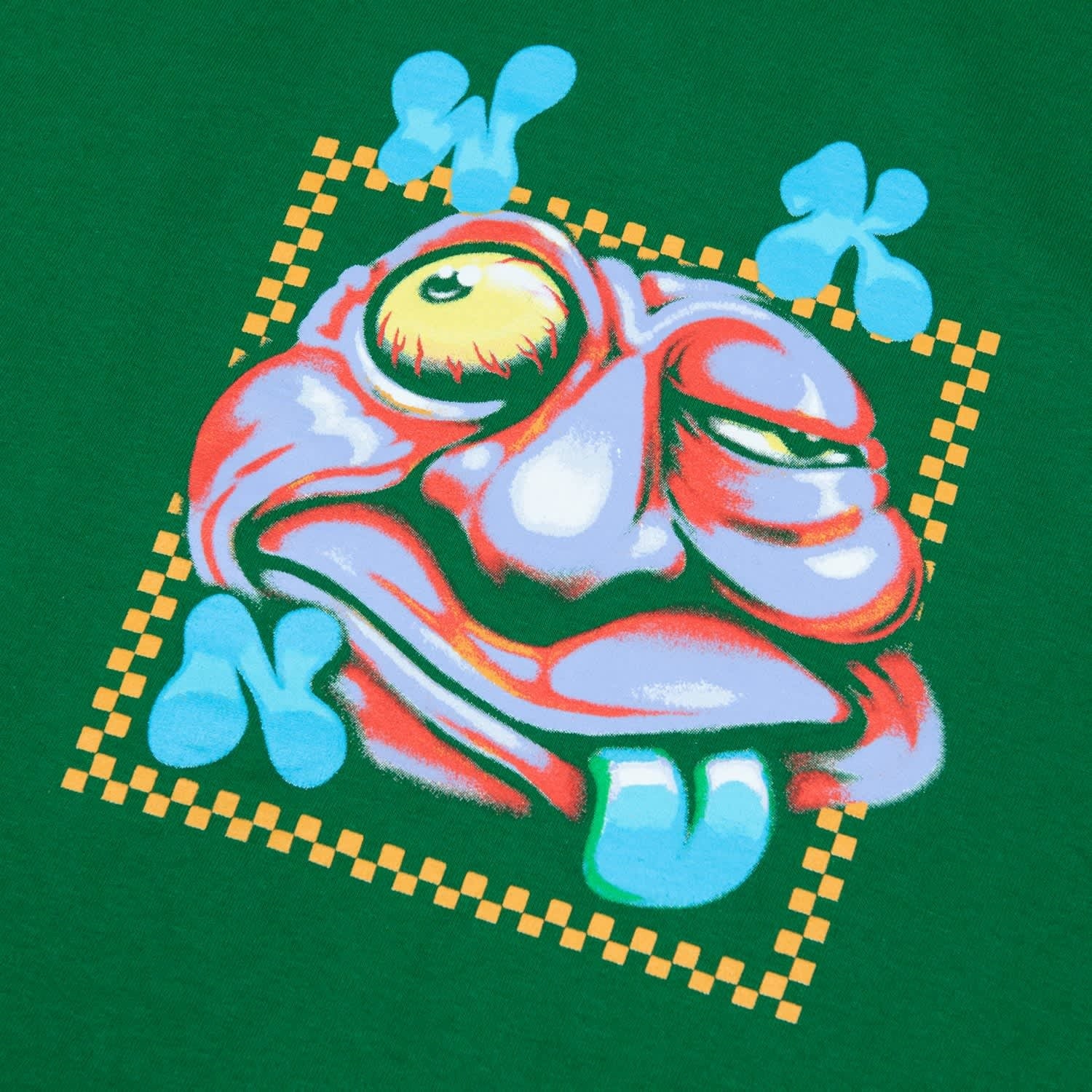WKND ZOOTED T-SHIRT GREEN - Image 2